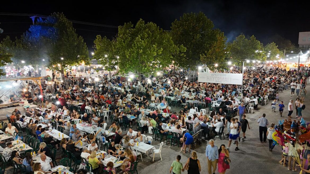 Almyros the city that never sleeps in the summer